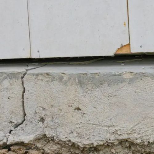 crack wall foundation problem